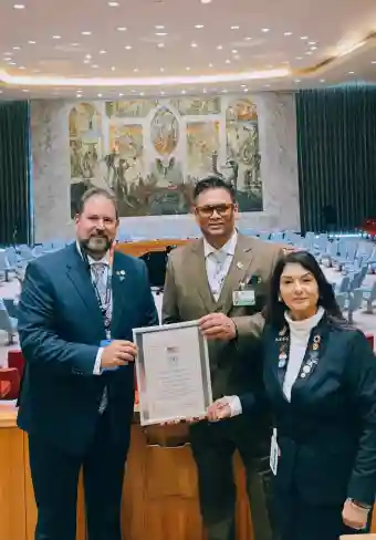 Odisha's Arun Kar honoured at United Nations for Outstanding Humanitarian Contributions
