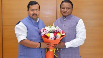 Amid Rajya Sabha buzz, Odisha CM Mohan Majhi meets BJP chief Nitin Nabin in Delhi 