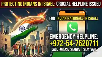 Indian citizens in Israel urged to stay indoors as Tehran strike sparks major security fears