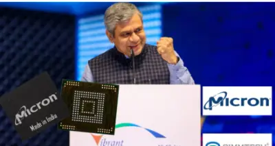 Memory Chips Production Begins at Micron’s Gujarat Plant: Ashwini Vaishnaw