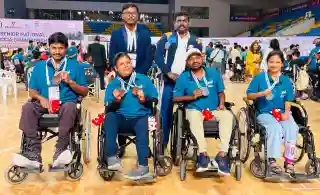 Odisha wins 3 medals in the National Para Boccia Championship