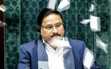 Eight opposition MPs suspended from Lok Sabha for remainder of budget session