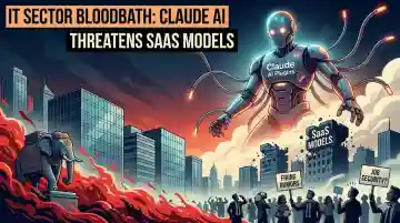 Indian IT Sector faces bloodbath as Claude AI plugins threaten SaaS models and spark firing rumors