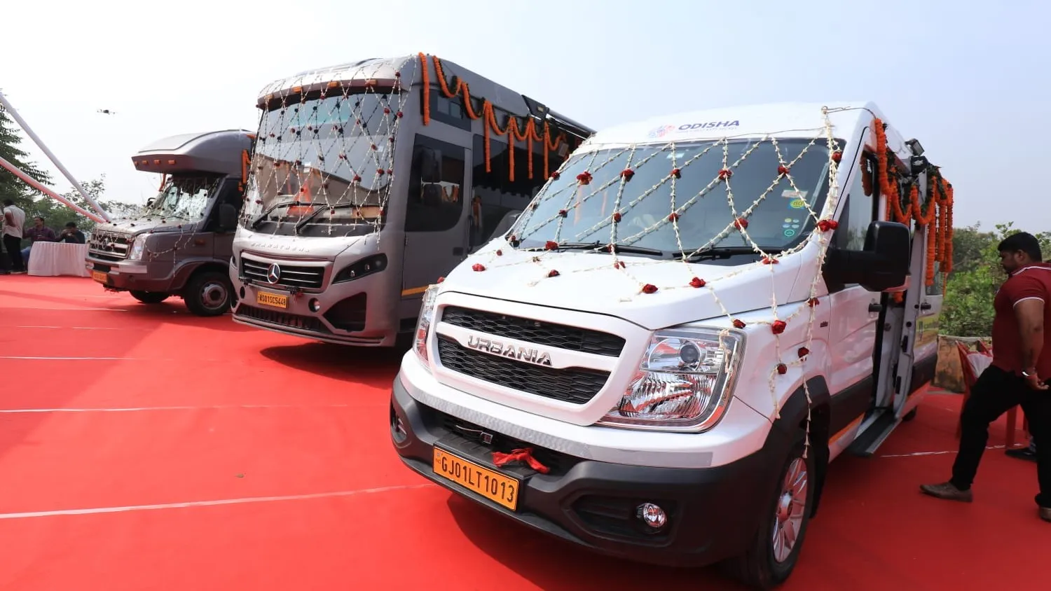 Odisha lunches three caravans to connect State's tourist sites by road