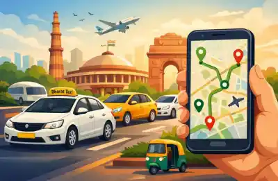 Bharat Taxi launch in Delhi brings zero commission model to transform ride hailing market
