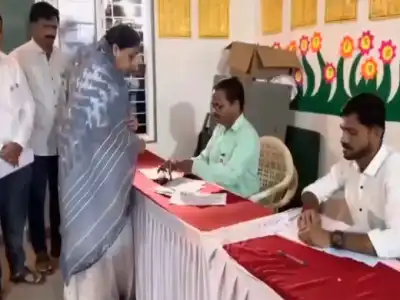 Maharashtra: Dy CM Sunetra Pawar casts vote for Zila Parishads and Panchayat Samiti elections 2026