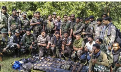 51 Naxalites with Rs 1.61 Crore Bounty Surrender in Chhattisgarh's Bastar Division