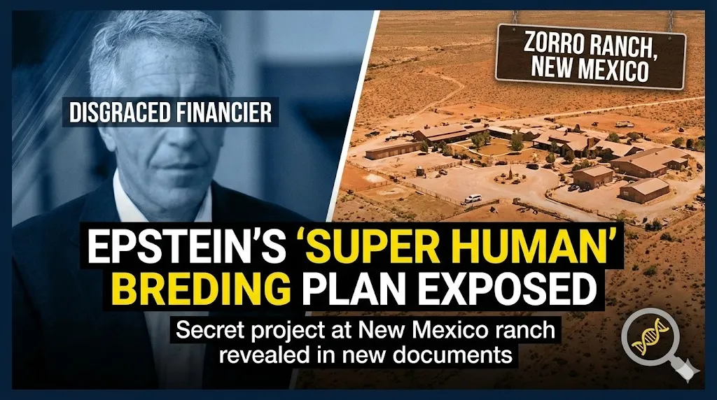 Disgraced Financier Jeffrey Epstein Planned To Breed Super Humans At New Mexico Zorro Ranch