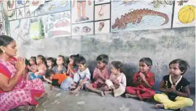 Shortage of Anganwadi workers impedes pre-primary education in Rayagada