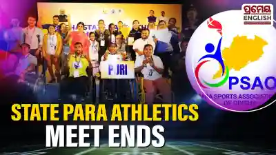 Odisha State para athletics championship 2025–26 concludes