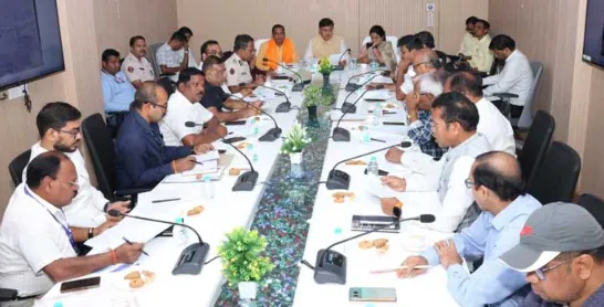 Odisha Law Minister reviews Maha Shivaratri preparations at Lingaraj Temple in Bhubaneswar