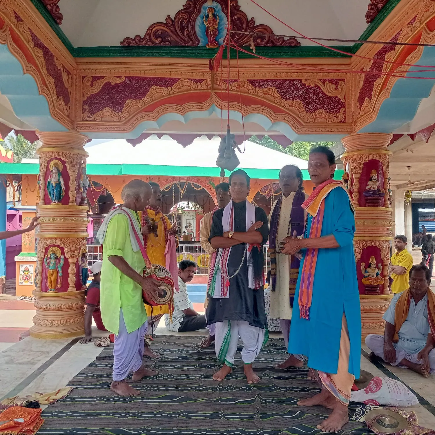 Gayaka Sameer Harihara Samantroy’s Pala ‘Kumarsambhav’ enthralls devotees at Harirajpur Sambhu Somnath shrine


