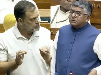 Heated exchange between Rahul Gandhi-Ravi Shankar Prasad in Parliament