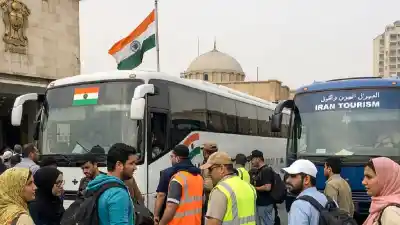First batch of Indian students leaving Iran sets off for Armenia border amid rising safety fears