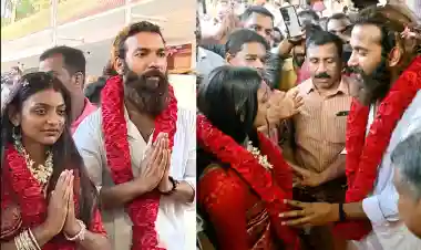 Kumbh Mela viral girl Monalisa Bhosle marries her love partner Furman Khan in Kerala
