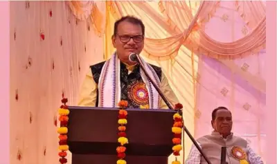 Jajpur MP Rabindra Narayan Behera receives Dadasaheb Phalke Golden Award