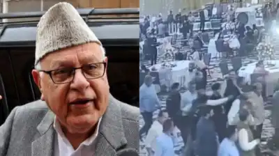Point-Blank gunshot fired at Former J&K CM Farooq Abdullah, escapes unhurt