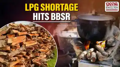 LPG shortage in Bhubaneswar forces residents to resort to firewood amid soaring prices