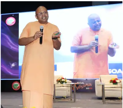 Cultivate the x-factor to be successful: Monk Gaur Gopal Das tells students