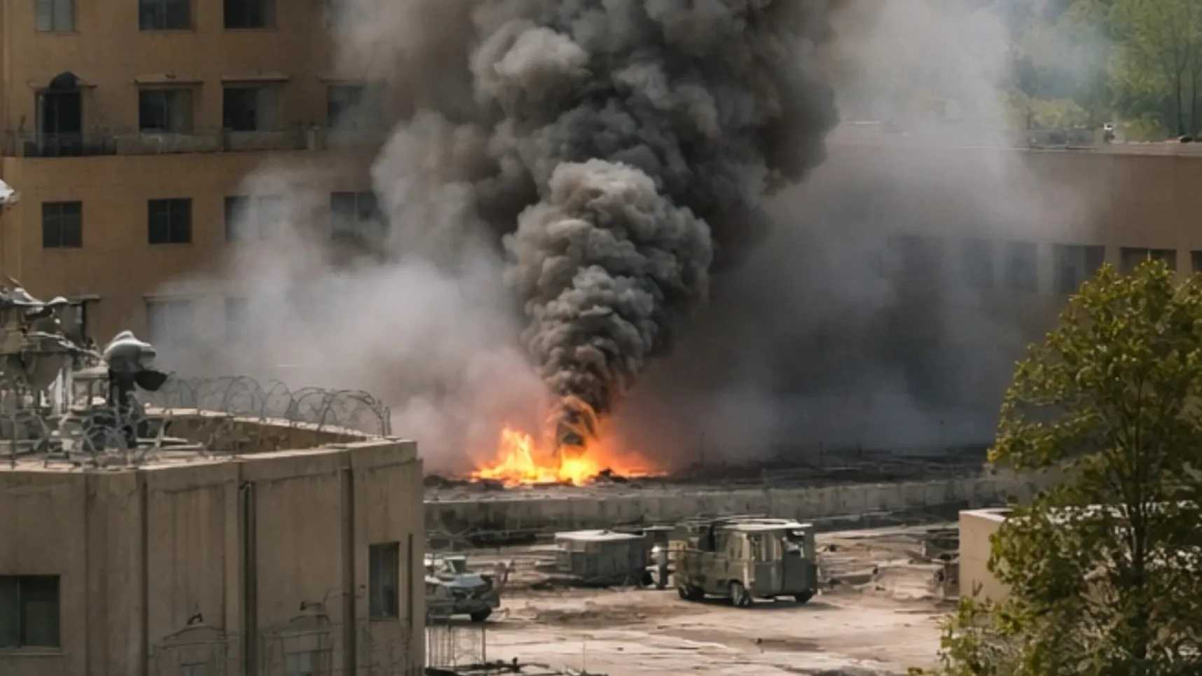 Massive escalation seen as US embassy Baghdad strike targets landing zone and detection equipment