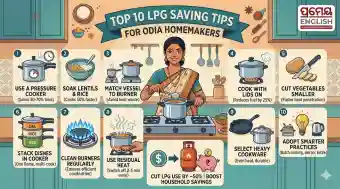 Smart LPG saving tips for Odisha homemakers to lower monthly kitchen expenses