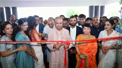 Union Education Minister Pradhan attends inaugural ceremony of Birla Open Minds International School in Odisha's Sambalpur