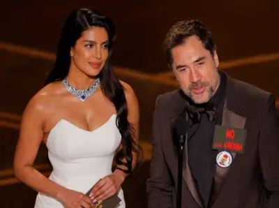 Oscars 2026: Priyanka Chopra presents Best International Feature Award alongside Spanish actor Javier Bardem