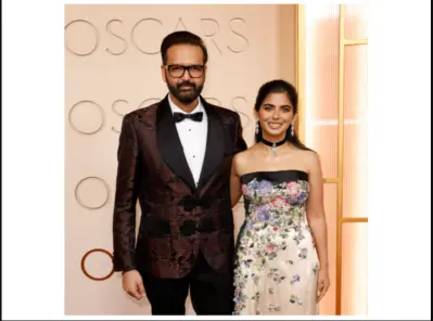 Oscars 2026: Isha Ambani turns heads in Vintage Valentino, walks red carpet with husband Anand Piramal