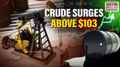 Crude oil surges above USD 103 barrel as Iran warns Strait of Hormuz may not return to pre-war status