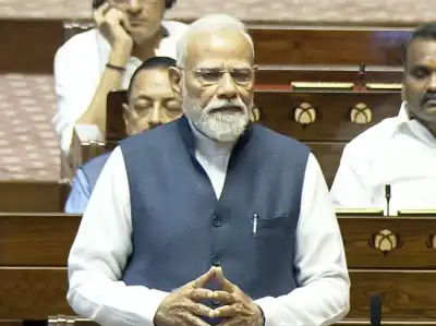 "No full stop in politics": PM Modi bids farewell to retiring Rajya Sabha MPs