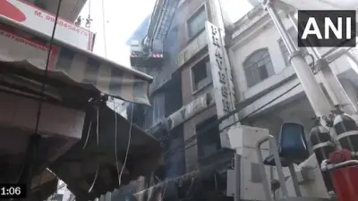 Tragic Delhi Palam fire leaves seven dead and multiple trapped inside multi-storey building