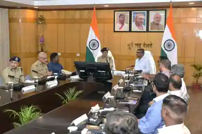 Odisha: RPF DG Sonali Mishra holds review meeting with ECoR officials, focuses on strengthening railway security