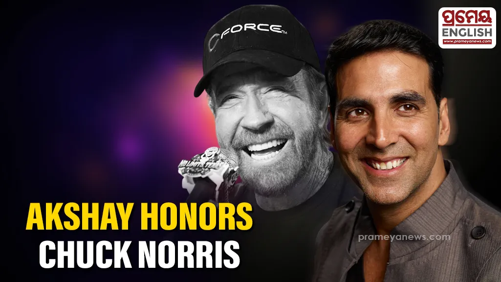 "Grateful for the inspiration": Akshay Kumar pays tribute to late action star Chuck Norris