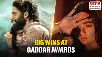 Naga Chaitanya & Rashmika Mandanna bag top honors at 2025 Gaddar State Film Awards