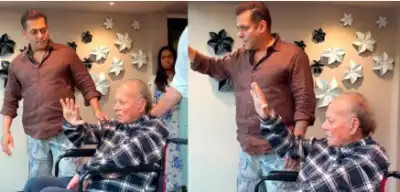 Salman Khan Extends Eid Mubarak to Fans, Joined by Father Salim Khan in His First Public Appearance After Hospital Discharge