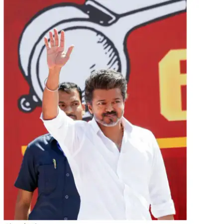 Vijay-led TVK Intensify Campaign in North Chennai; Aadhav Arjuna Defends Independent Contest