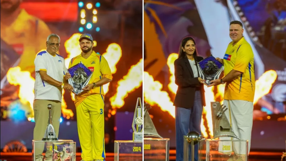 Chennai Super Kings honours Suresh Raina and Matthew Hayden with CSK Hall of Fame induction
