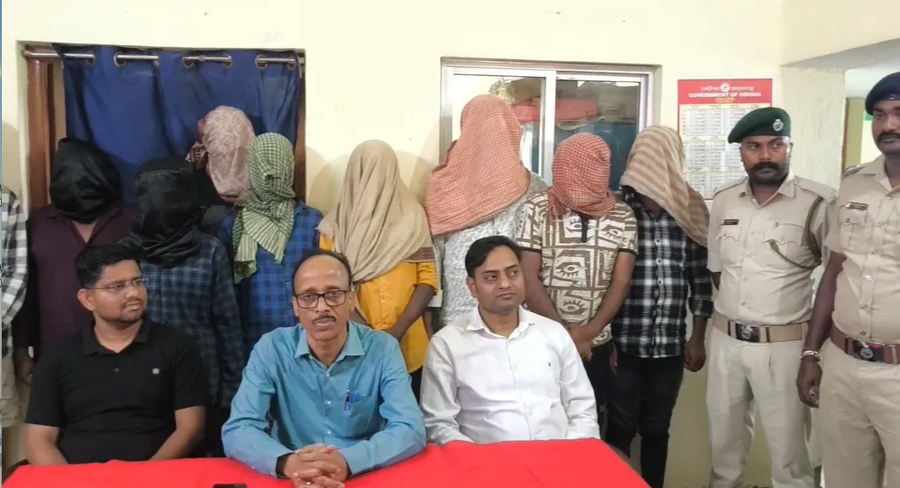 Tiger skin trafficking busted in Baripada; 9 held, kingpin still absconding