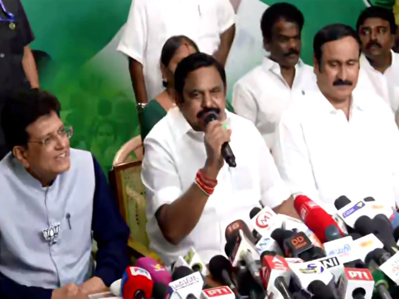 NDA finalises Tamil Nadu seat-sharing: AIADMK to contest 178, BJP 27, PMK 18, AMMK 11