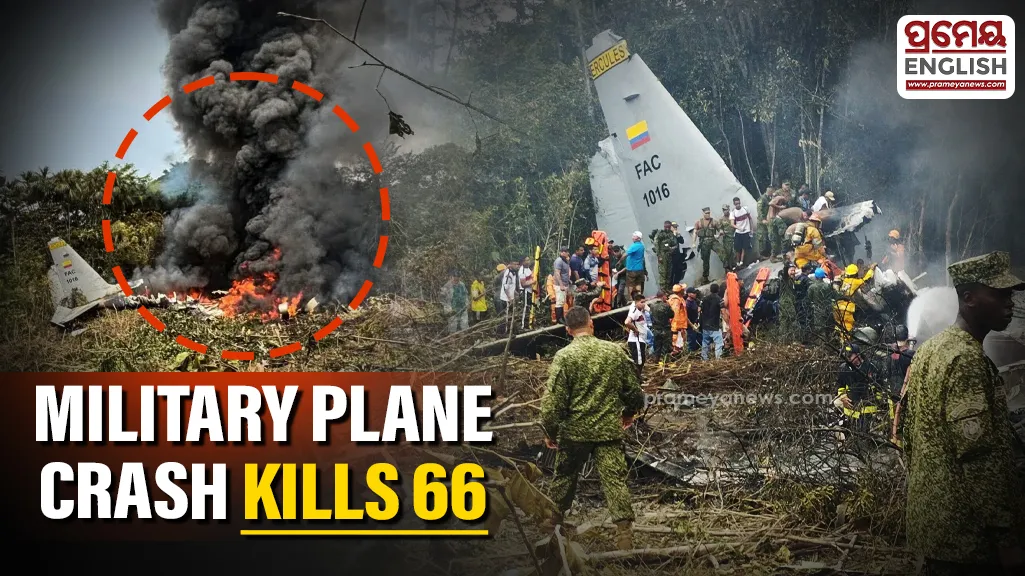 Death toll reaches 66 after Colombia military plane crash in Putumayo