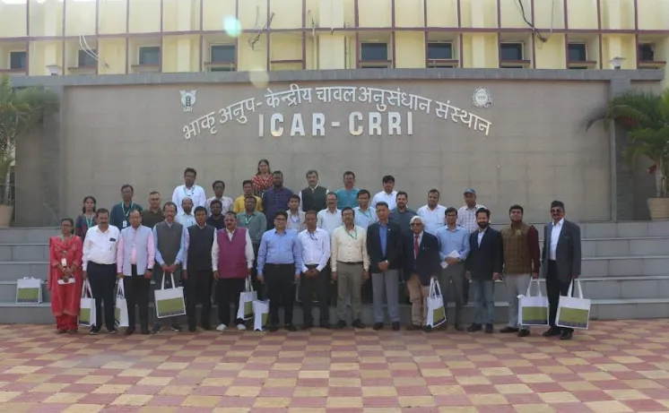 Uttarakhand Journalists Visit ICAR-Central Rice Research Institute in Cuttack, Odisha