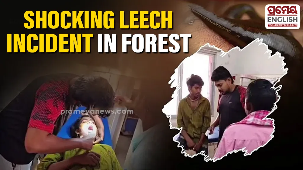 Shocking! Leech enters youth’s body after drinking stream water in forest