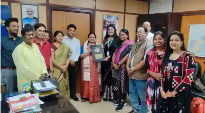Odisha media delegation visits PIB Hyderabad