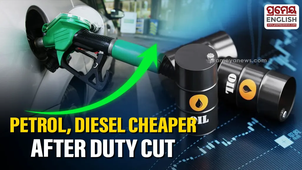Government slashes petrol and diesel excise duty by Rs 10 as global crude oil prices finally cool down