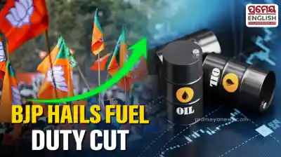 BJP leaders hail excise duty cuts on petrol, diesel