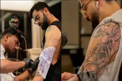 Virat Kohli gets new full sleeve tattoo with lotus element ahead of IPL 2026