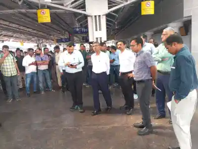 Odisha: ECoR General Manager inspects Talcher station, reviews development works