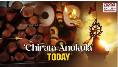 Construction of Lord Jagannath's Chariots Begins with Timber Cutting on Ram Navami in Puri