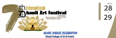 Bhubaneswar Prepares For 7th International Dhauli Art Festival Marking College Silver Jubilee