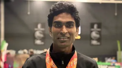 Pramod bags 1 gold and 2 silver at Spanish Para Badminton